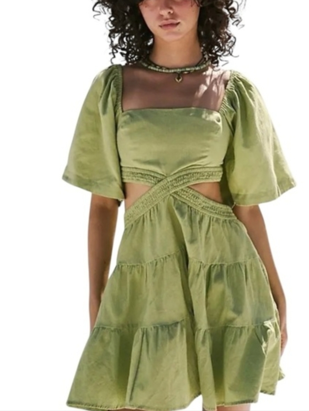 Free People Cross Of Sunlight Dress